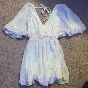 Alter’d state white polka dot dress